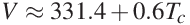 approximate speed of sound