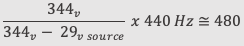 Doppler formula high