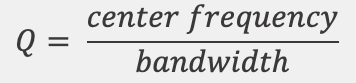 Q formula